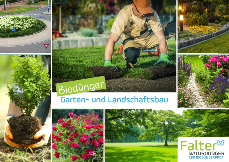 Biodünger für den Garten- und Landschaftsbau